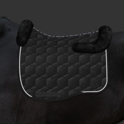 E.A. Mattes Eurofit Velvet Dressage Saddle Pad