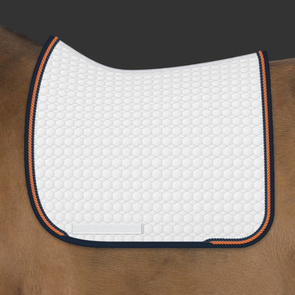E.A. Mattes Square Custom Dressage Saddle Pad (No Sheepskin)