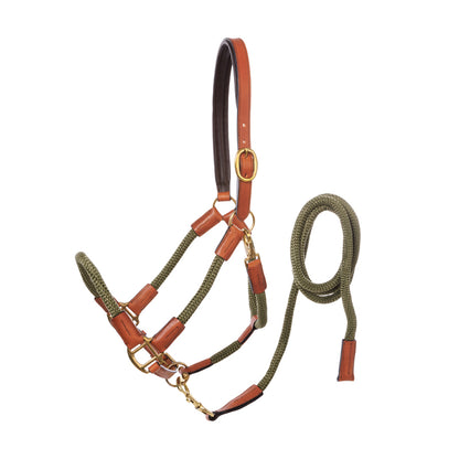 Kavalcade Rope Halter w/ Lead