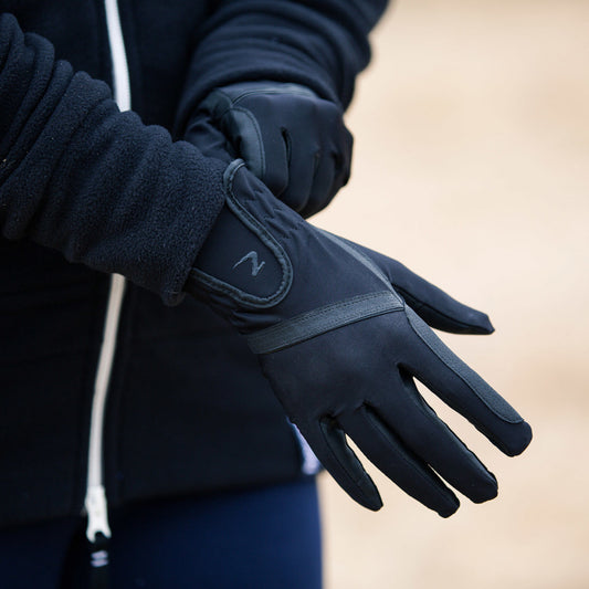 Evelyn Breathable Gloves - Black