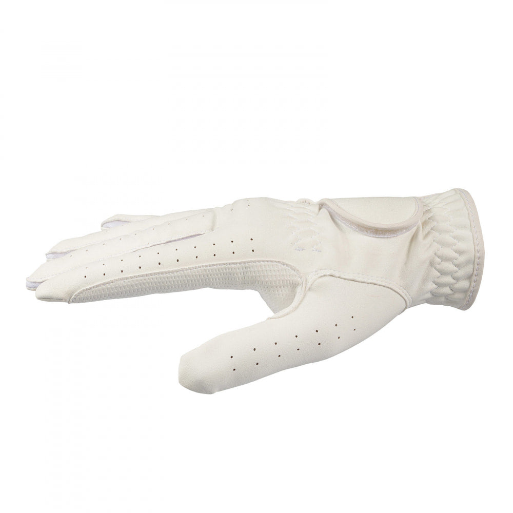 Horze Eleanor Flex Fit Riding Gloves - White
