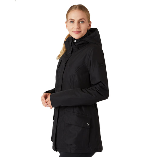 Jadine Waterproof Shell Jacket - Black