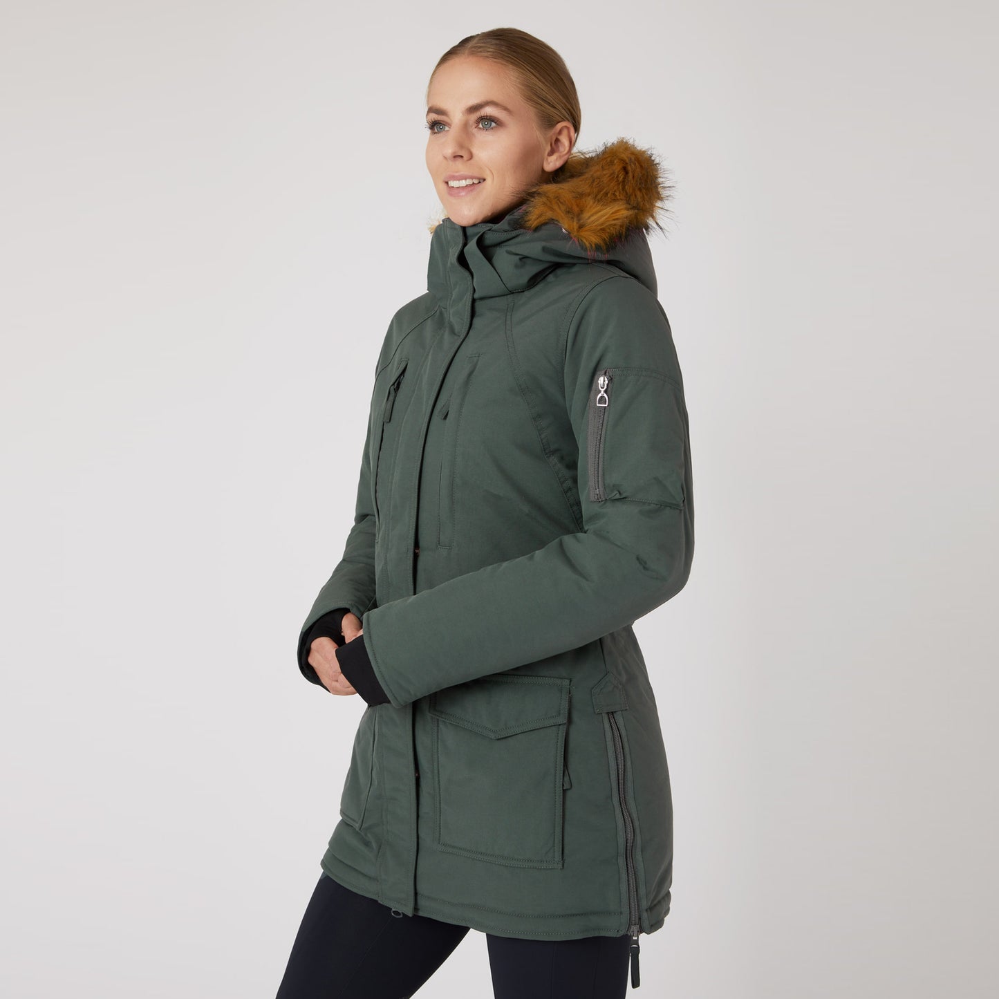 Brooke Long Parka Jacket - Urban Chic