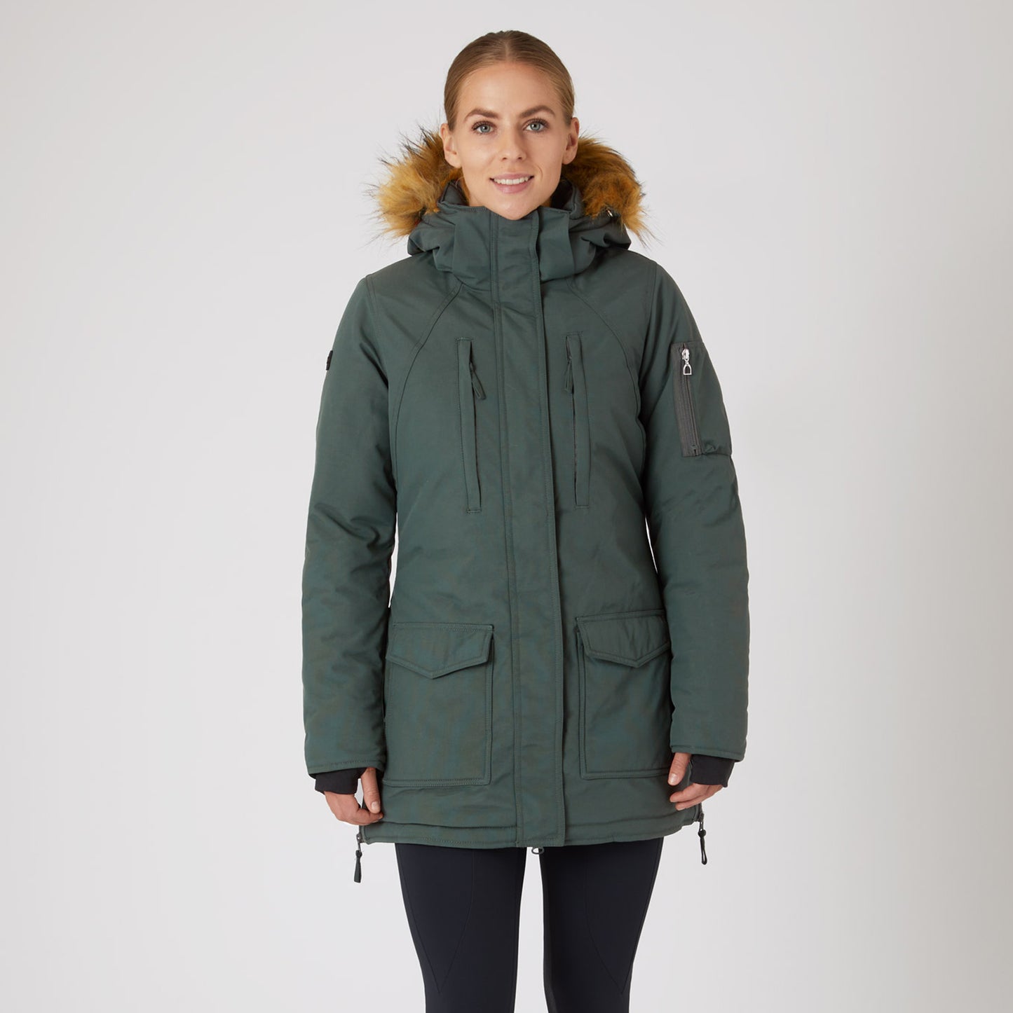 Brooke Long Parka Jacket - Urban Chic