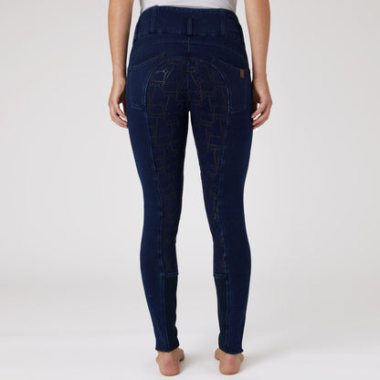 Kacy Denim Look Winter Full Seat Breeches