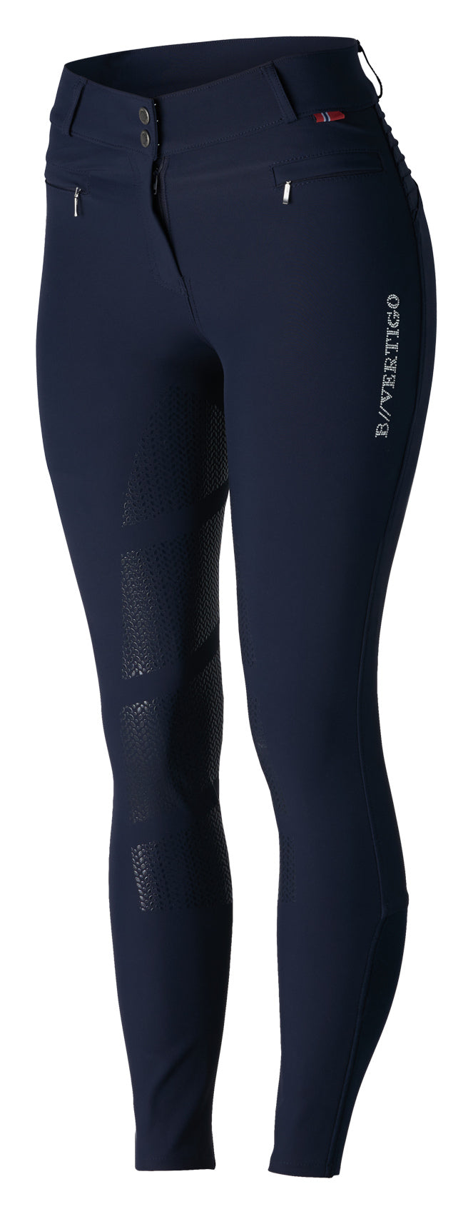 Drea Silicone Full Seat Breeches - Dark Navy