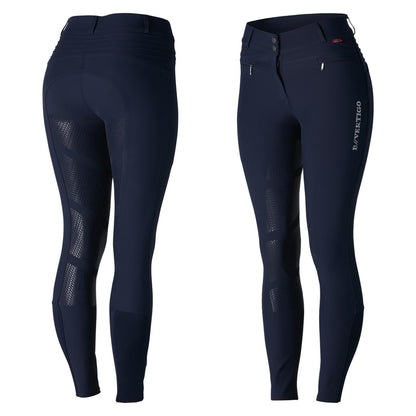 Drea Silicone Full Seat Breeches - Dark Navy