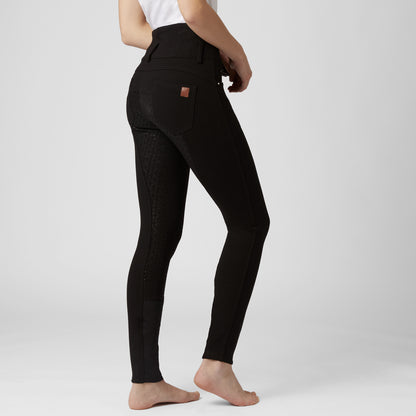 Tara High Waist Silicone Full Seat Breeches - Stock Colors