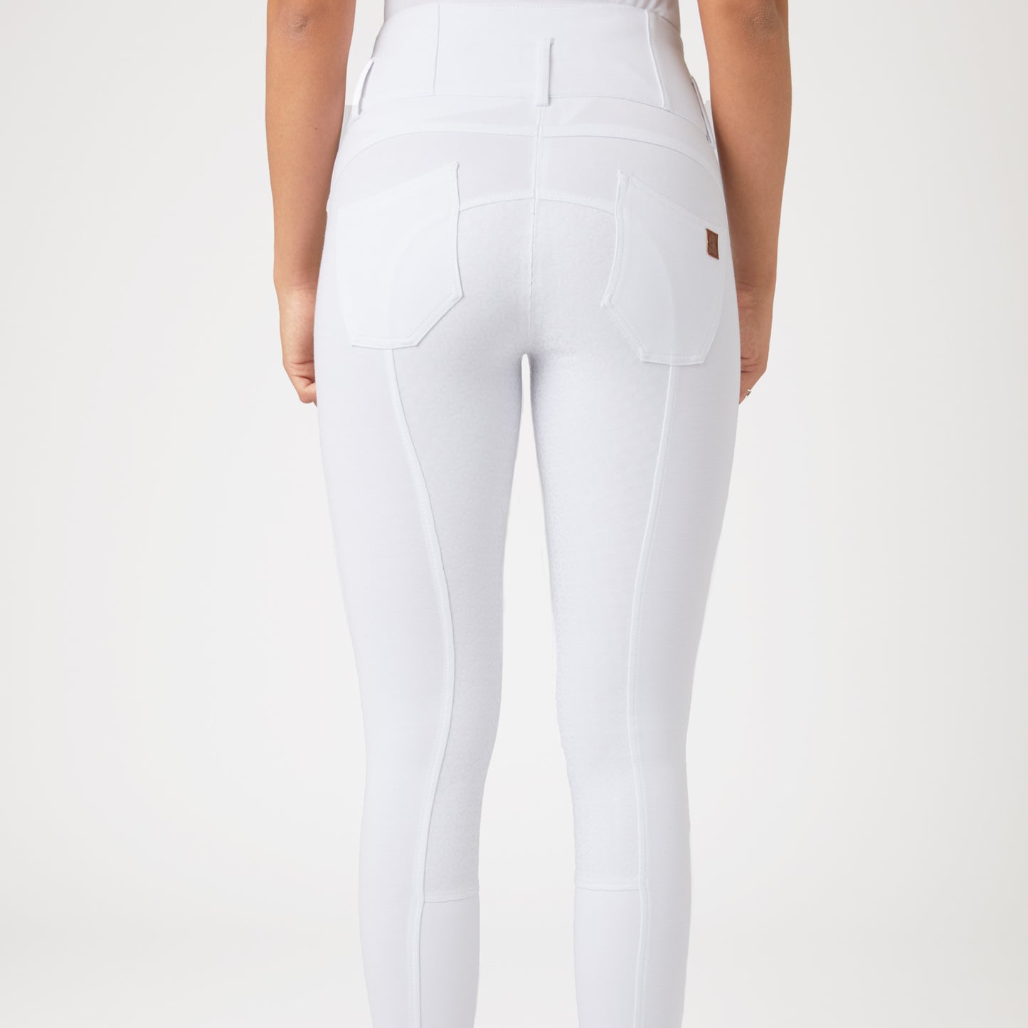 Tara High Waist Silicone Full Seat Breeches - Stock Colors