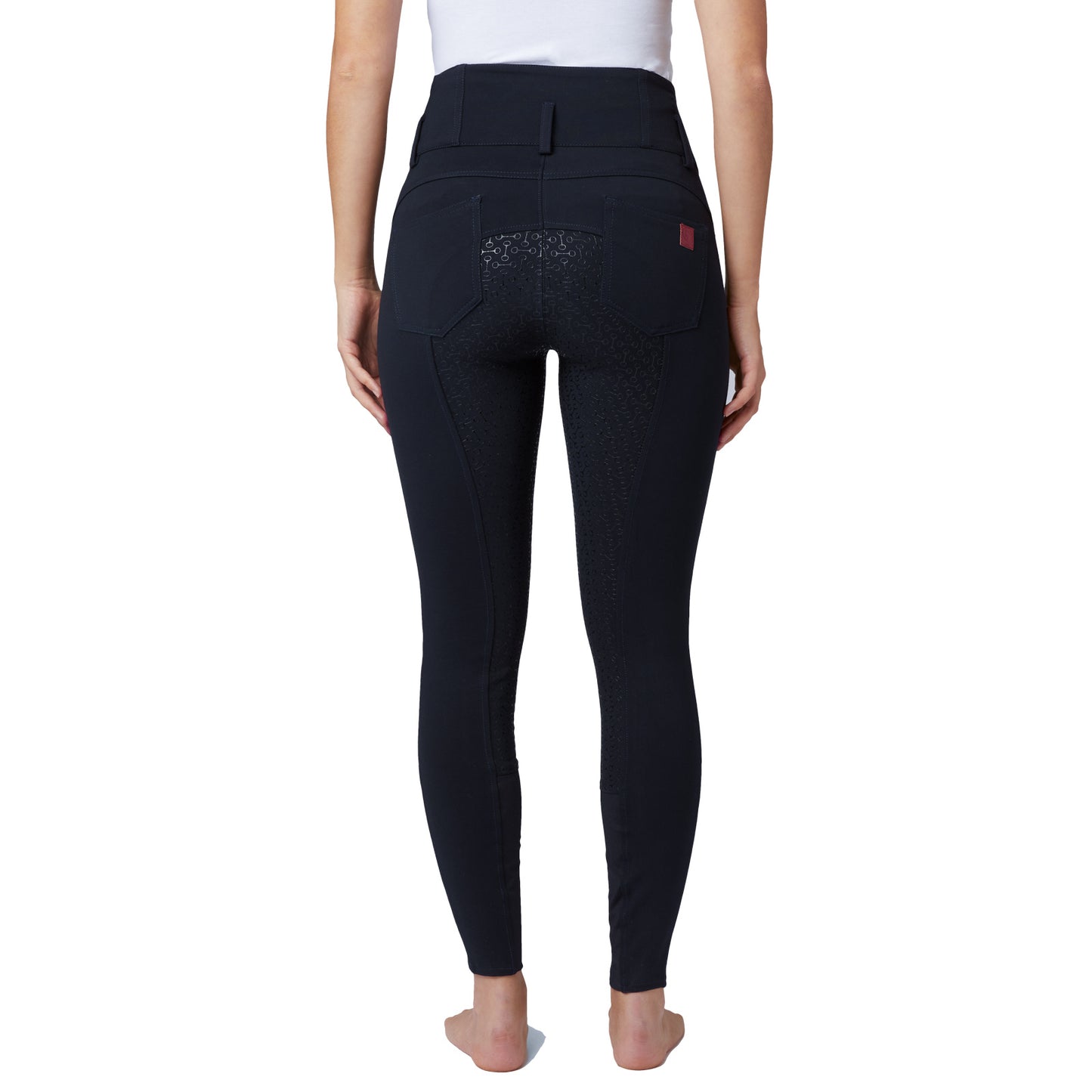 Tara High Waist Silicone Full Seat Breeches - Stock Colors