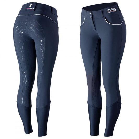 Nordic Performance Silicone Full Seat Breeches - Peacoat Dark Blue