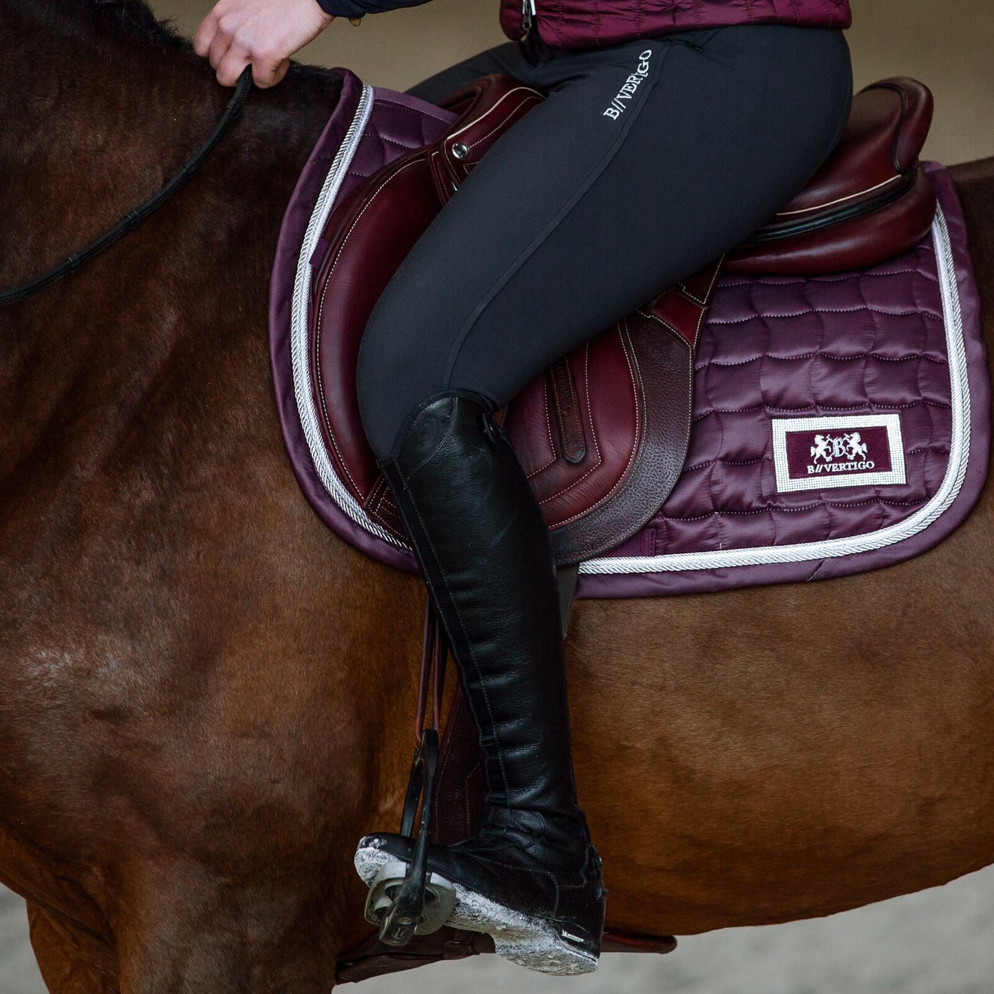 Justine Thermo Silicone Full Seat Breeches