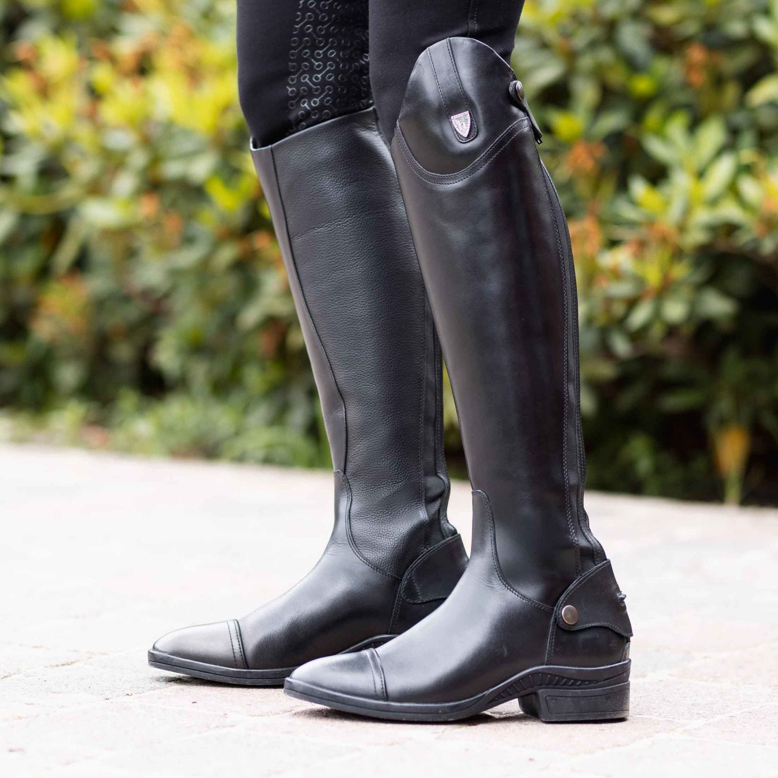 horze women's duvall tall dress boots - black Horze Duvall Womens Tall Dress Boots
