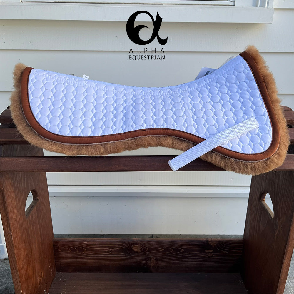 E.A. Mattes Sheepskin Dressage Half Pad