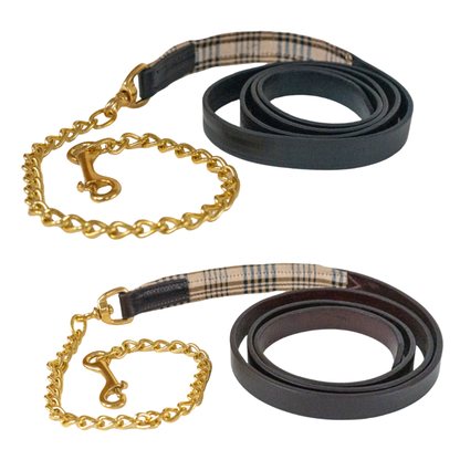 5/A Baker® Leather Padded Lead