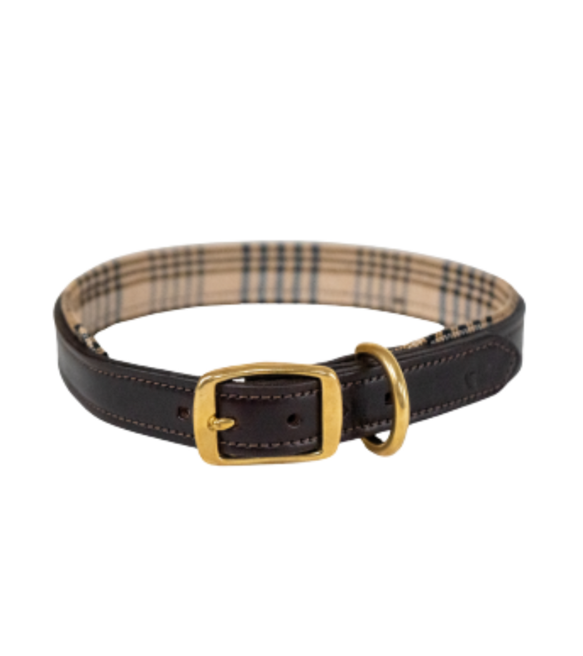 5/A Baker® Leather Dog Collar