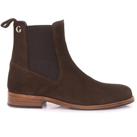 Gallors Brandy Suede Lifestyle Paddock Boot - Brown