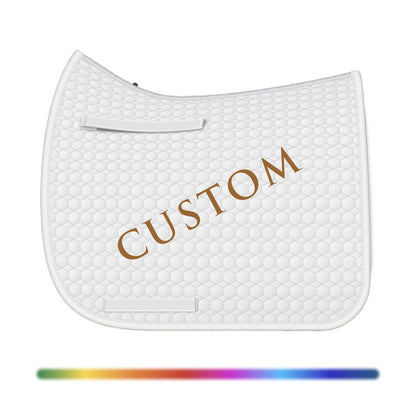 E.A. Mattes Square Custom Dressage Saddle Pad (No Sheepskin)