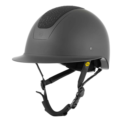 Crown MIPS® Riding Helmet w/ Black Crystals