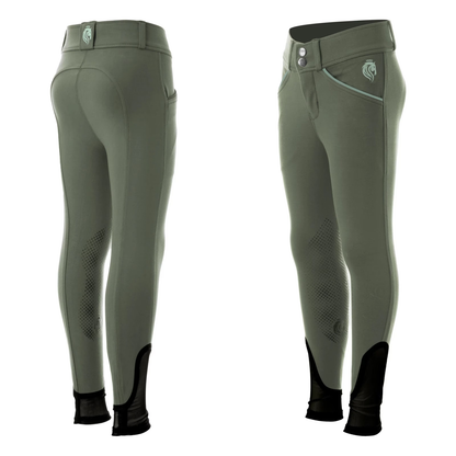 Greta Kids Silicone Knee Patch Breeches
