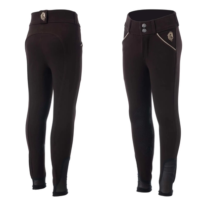 Greta Kids Silicone Knee Patch Breeches