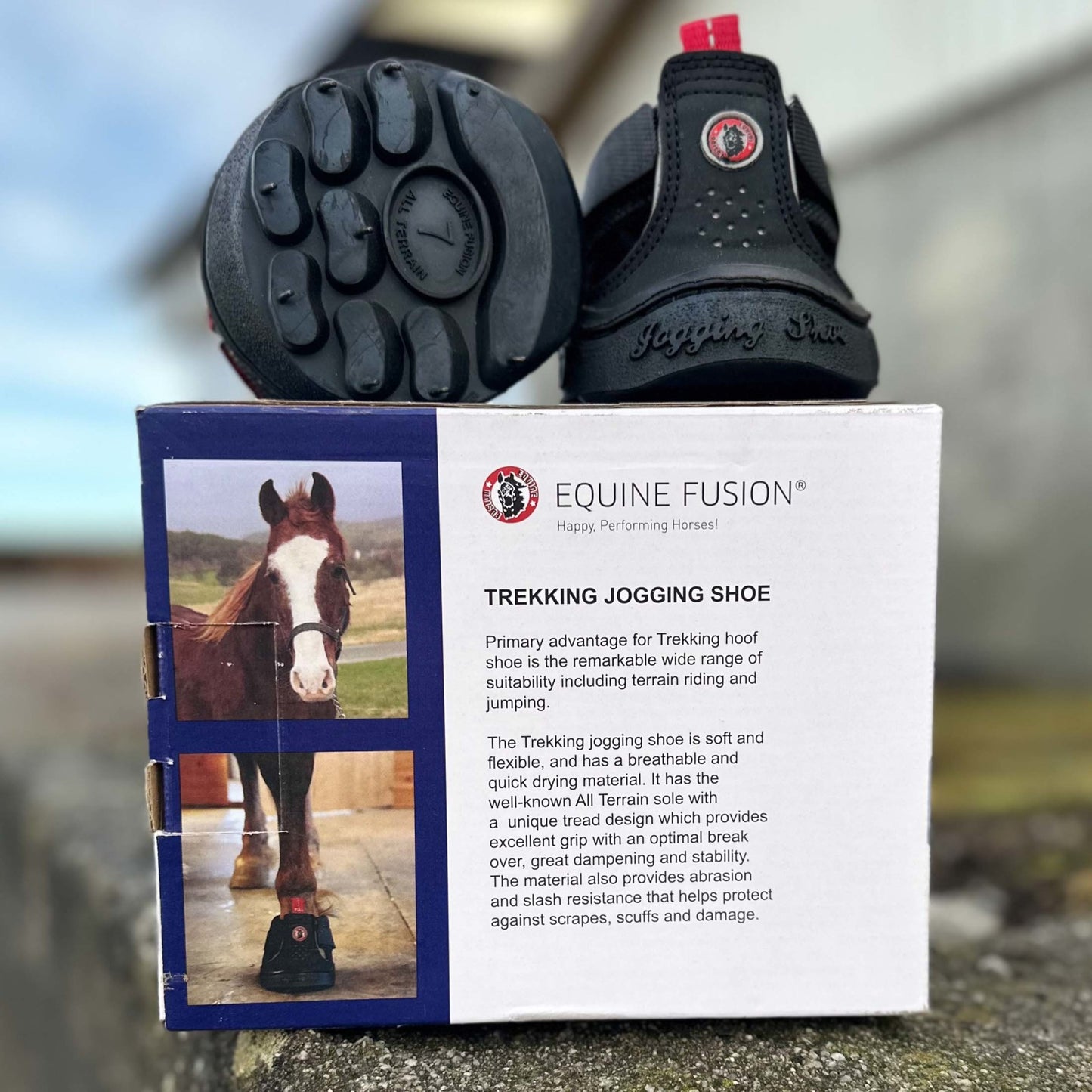 Equine Fusion Trekking Jogging Shoe Hoof Boot (Single)