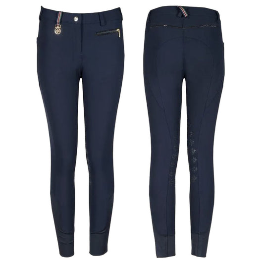 Espoir Inspire Full Seat Breeches: Navy