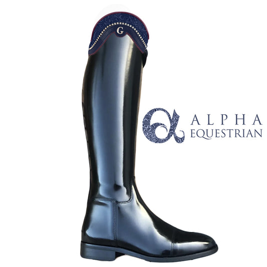 Gallors Black Brushed Riding Boots (EU37)