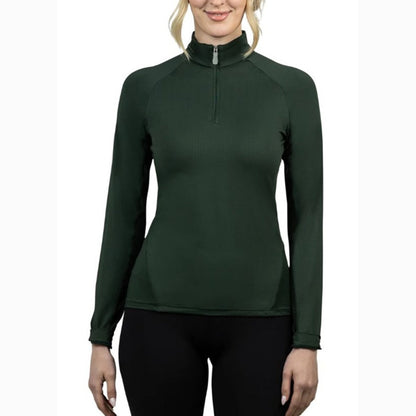 Forest Green Long Sleeve 1/4 Zip