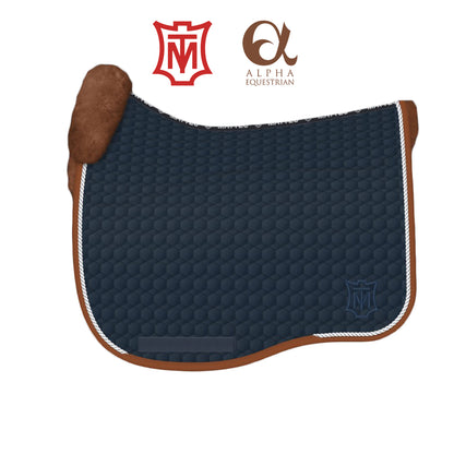 E.A. Mattes Sheepskin Dressage Saddle Pad