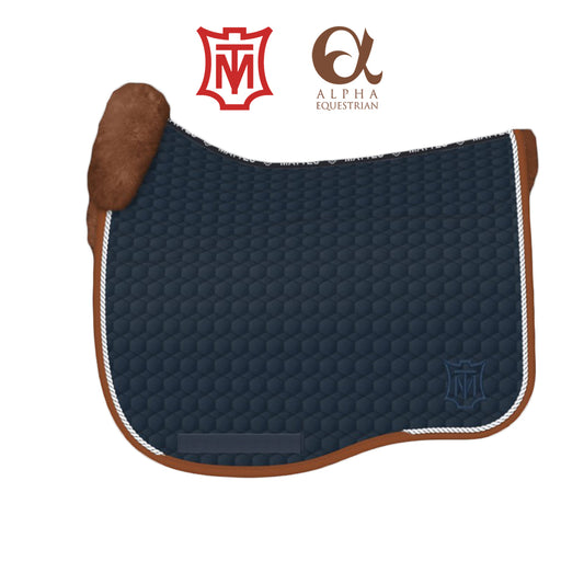 E.A. Mattes Sheepskin Dressage Saddle Pad