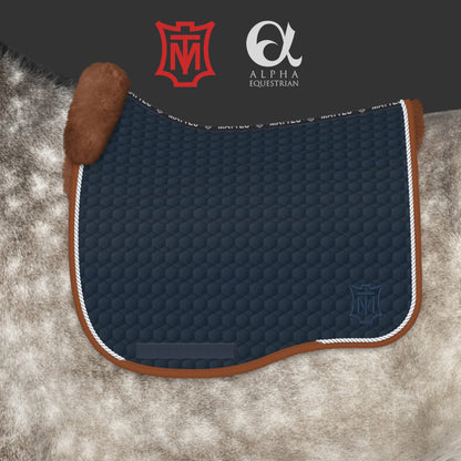 E.A. Mattes Sheepskin Dressage Saddle Pad