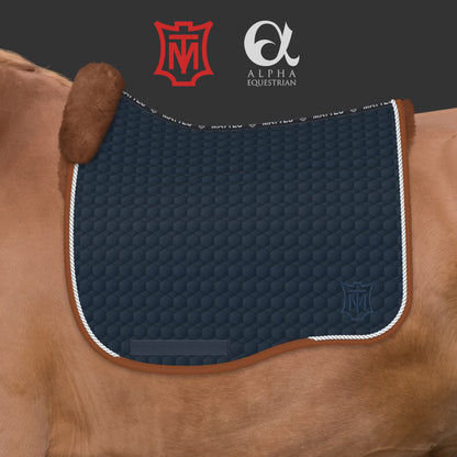 E.A. Mattes Sheepskin Dressage Saddle Pad