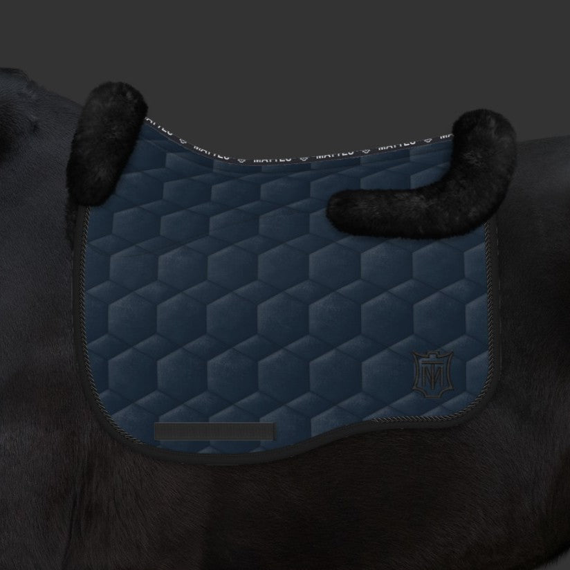 E.A. Mattes Eurofit Velvet Dressage Saddle Pad