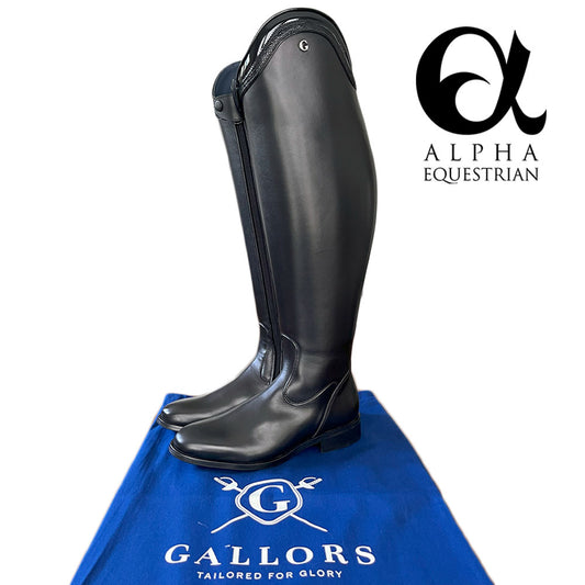 Gallors Black Brushed Riding Boots (EU41)