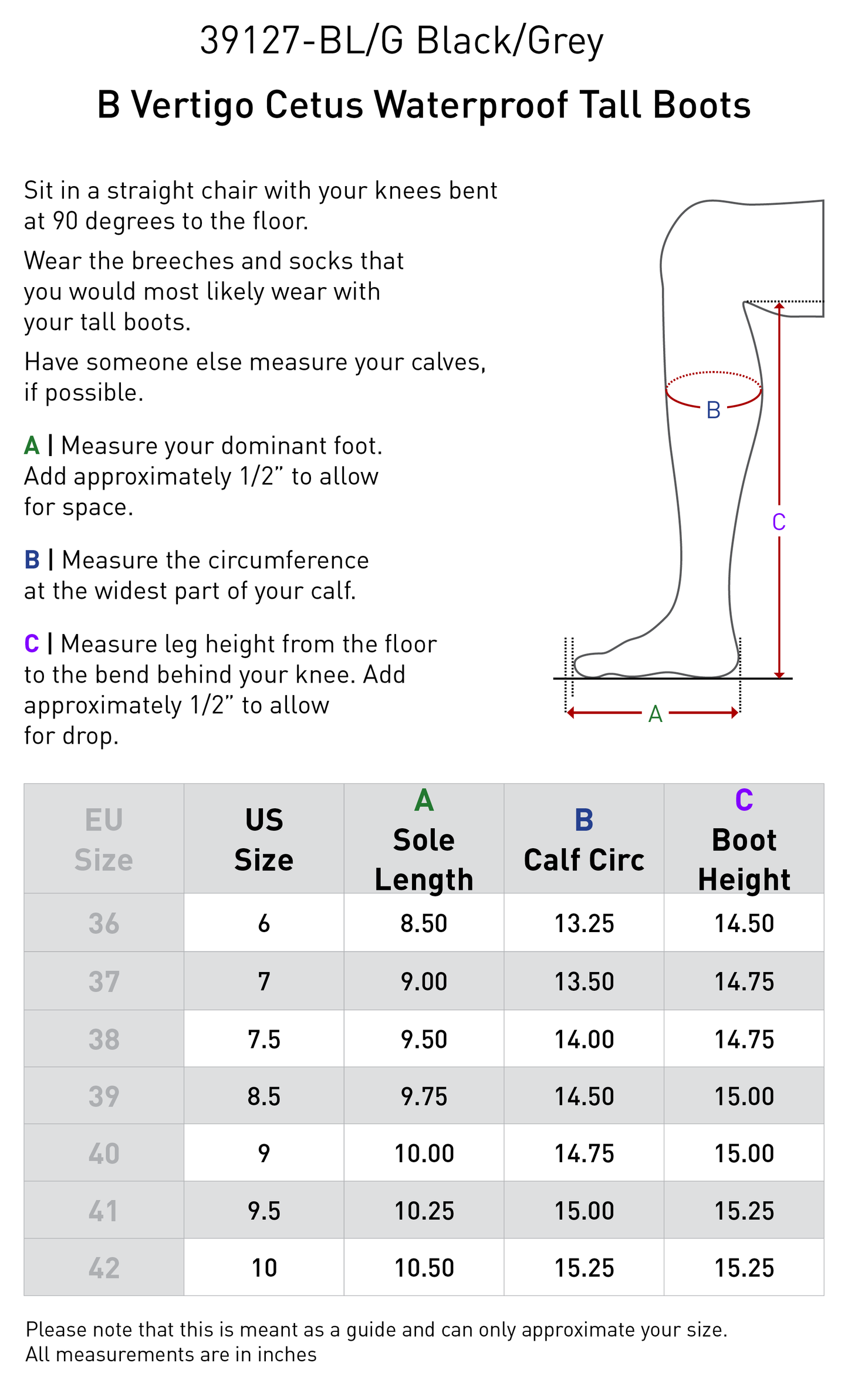 Cetus Waterproof Tall Boots