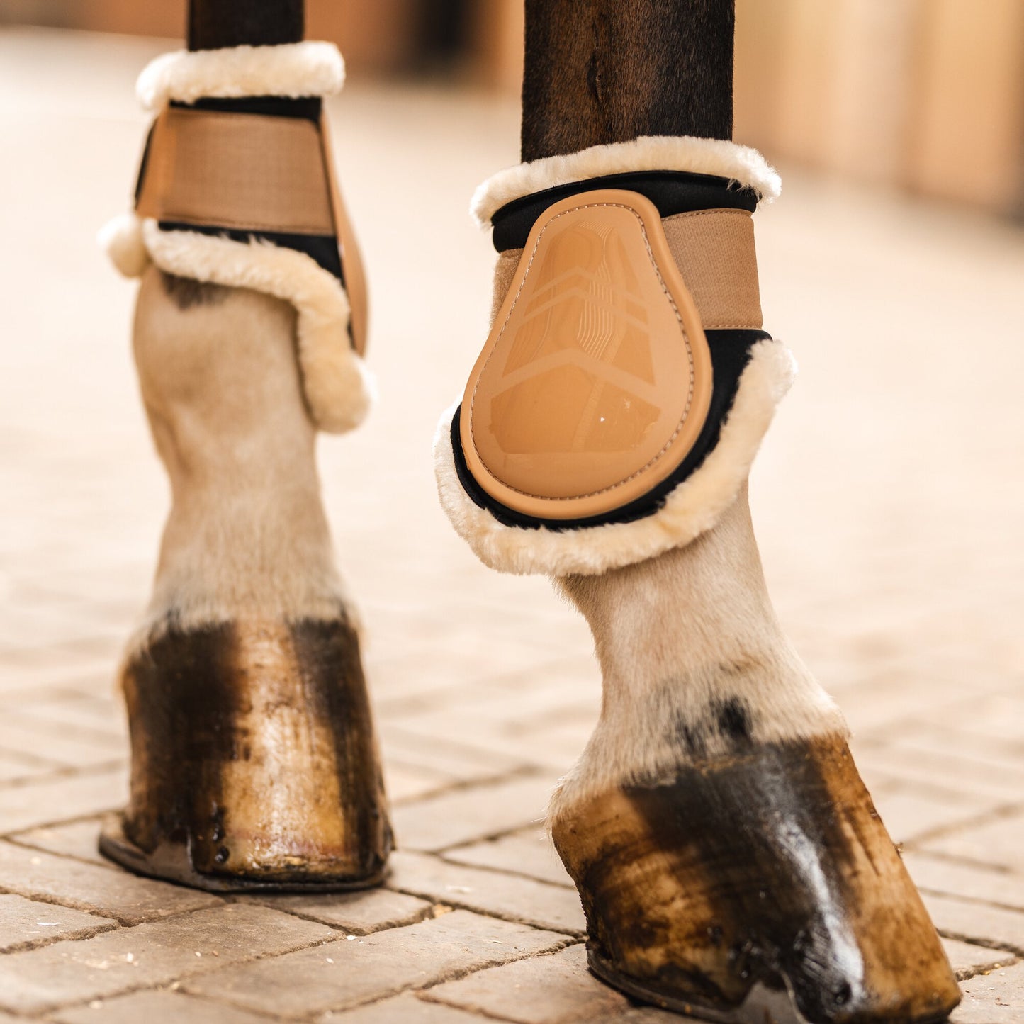 Caliber Fleece Hind Fetlock Boots