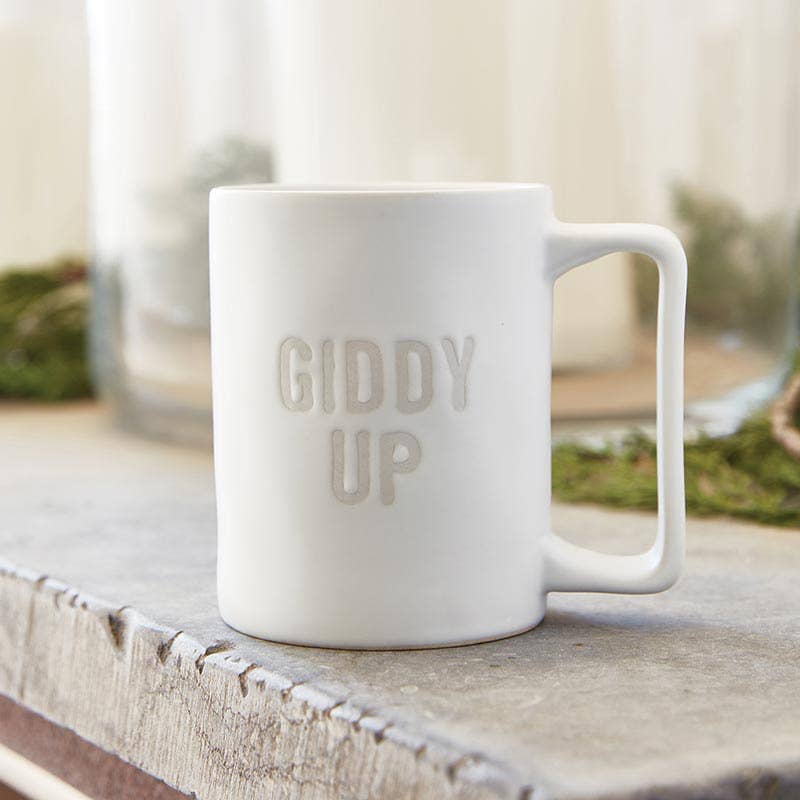 Face to Face Organic Mug - Giddy Up