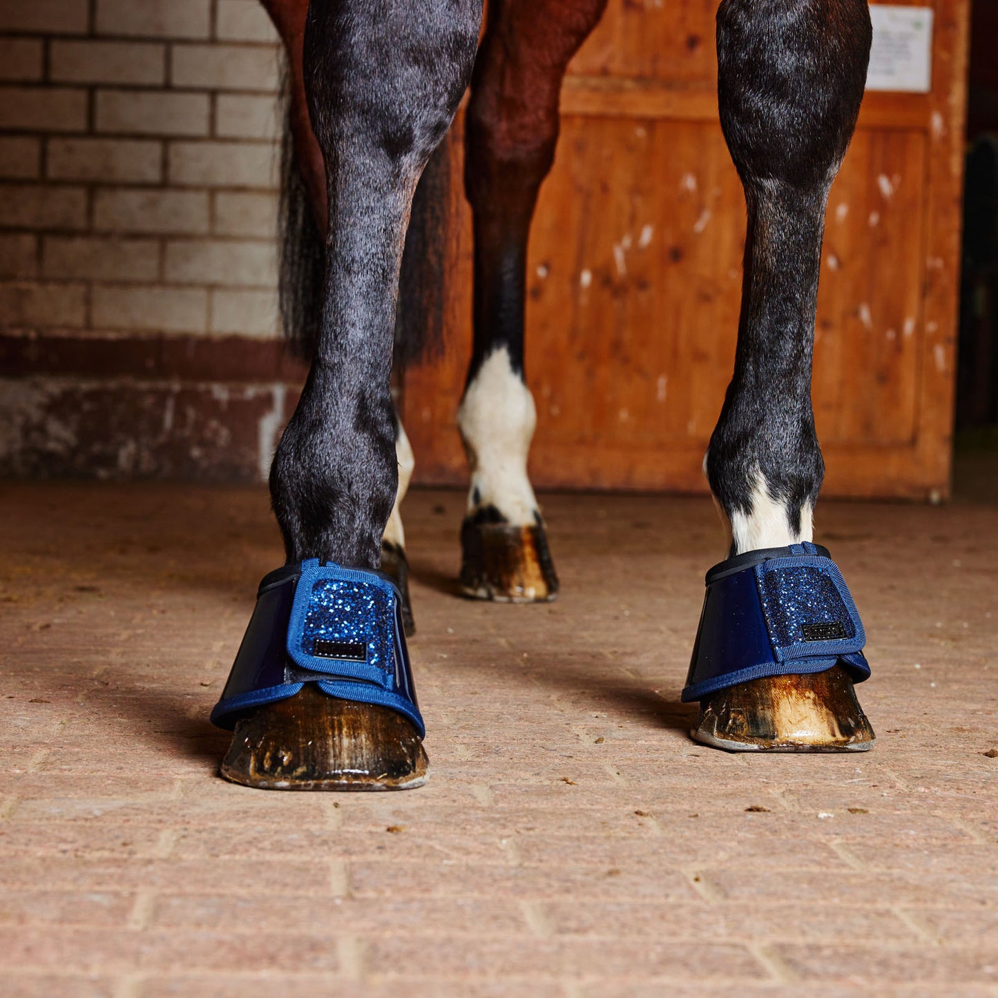 Bell Boots with Glitter