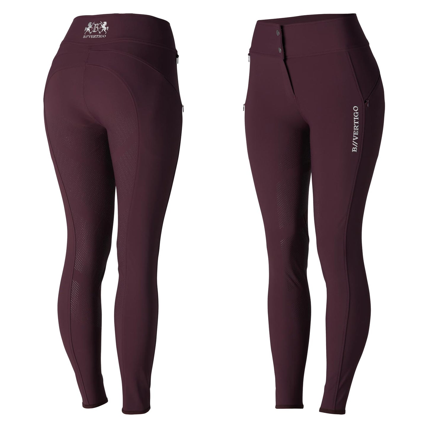 Justine Thermo Silicone Full Seat Breeches