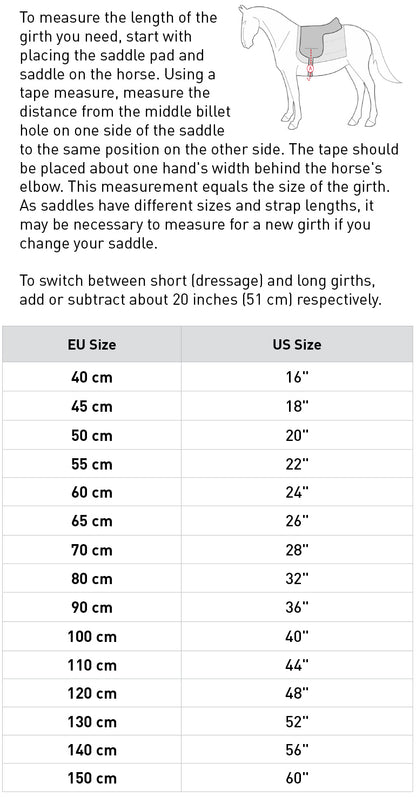 Dressage Girth - Smooth