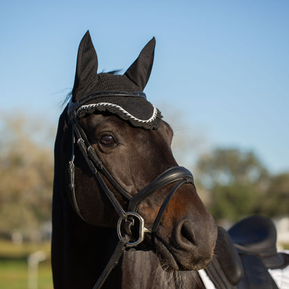 Valkyrie Anatomic Dressage Bridle with Rubber Reins