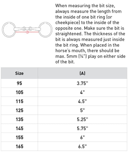 Oval Link Baucher Bit