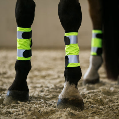 Reflective Leg Wraps For Horse-Pair