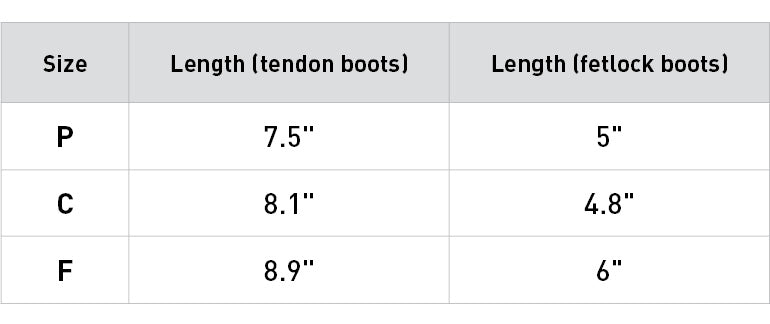 Caliber Fleece Hind Fetlock Boots