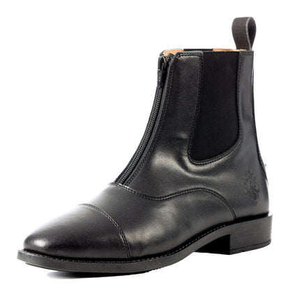 Tyra Synthetic Zip Paddock Boots