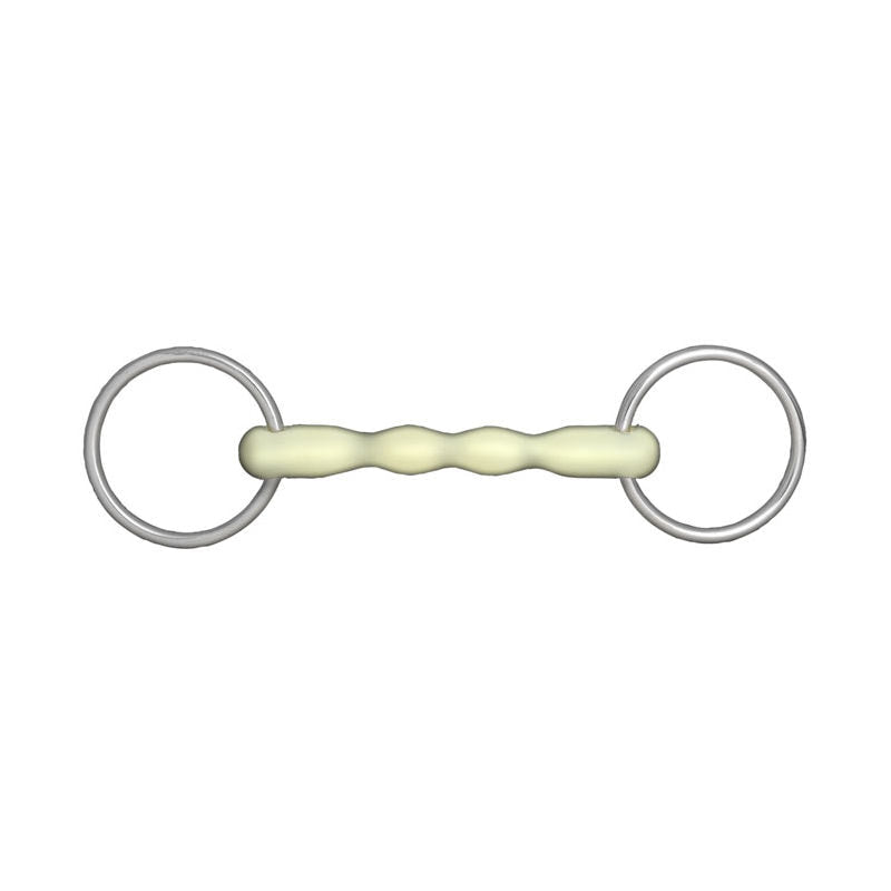 Apple Flavor Mullen Mouth Loose Ring Snaffle Bit