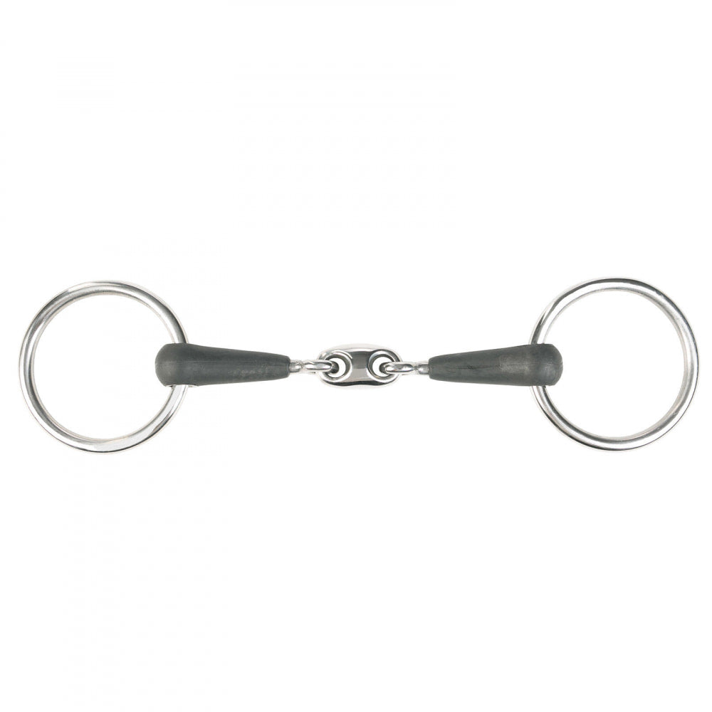 Oval Link Loose Ring Snaffle Bit