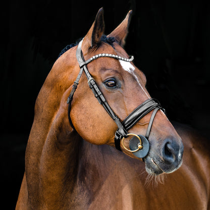 Clermont Ergonomic Crystal Bridle