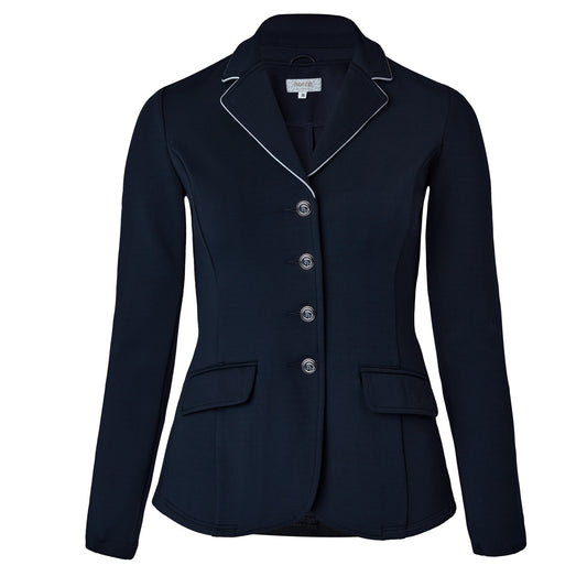 Horze Women's Show Jacket with White Piping